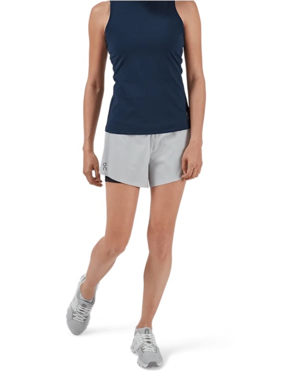 On Running Shorts with Inner Compression Tight - Picture 2 of 8